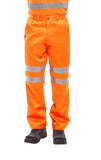 Portwest RT45 Hi Vis Poly-Cotton Trousers - Orange
