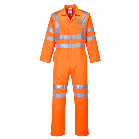 BPTH Overall with through pockets Orange