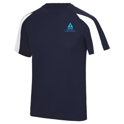 BPTH Contrast T-Shirt - Navy/Artic White