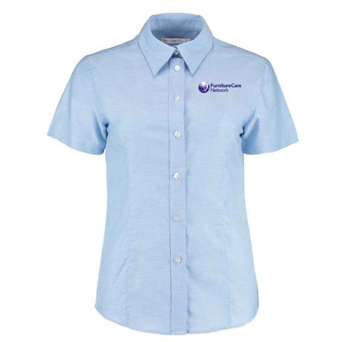 Castelan Group Short Sleeve Ladies Oxford Shirt