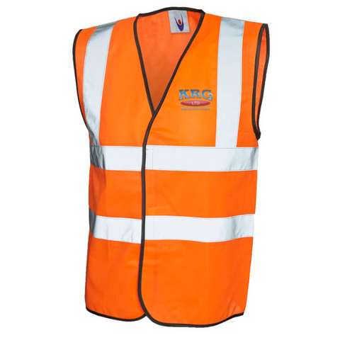 KRG Transport Hi Viz Vest - Orange