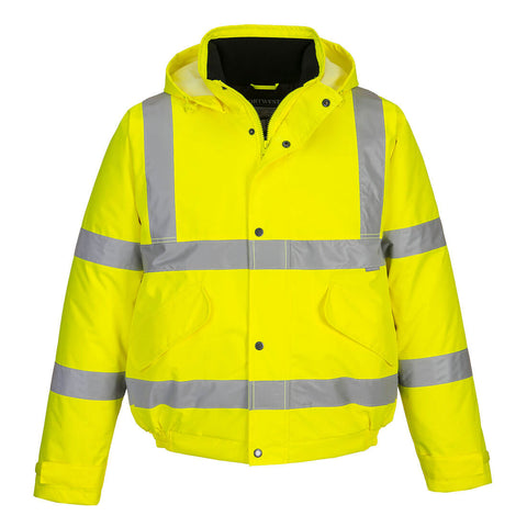 Proper Job Hi-Vis Unisex Winter Bomber Jacket