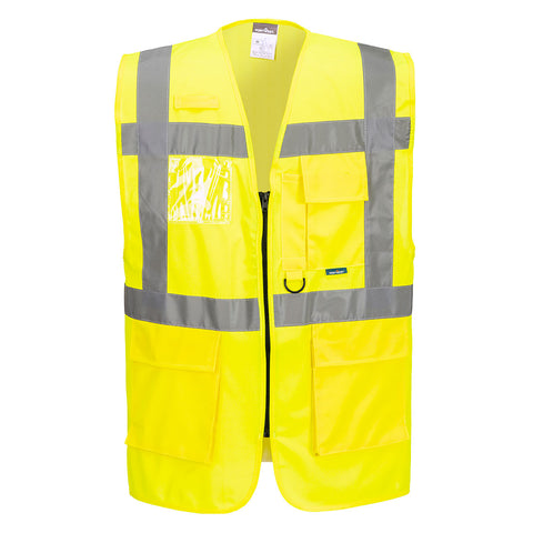 PD&CL Senior Management Hi Viz Vest - Yellow