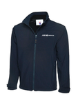 AGM Services Full Zip Soft Shell Jacket - Navy