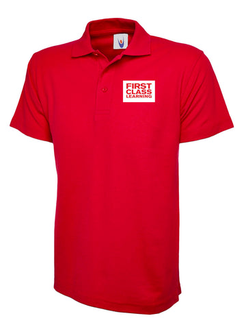 First Class Learning Unisex Polo Shirt