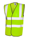 Uneek High Visibility Vest Yellow/Orange UC801